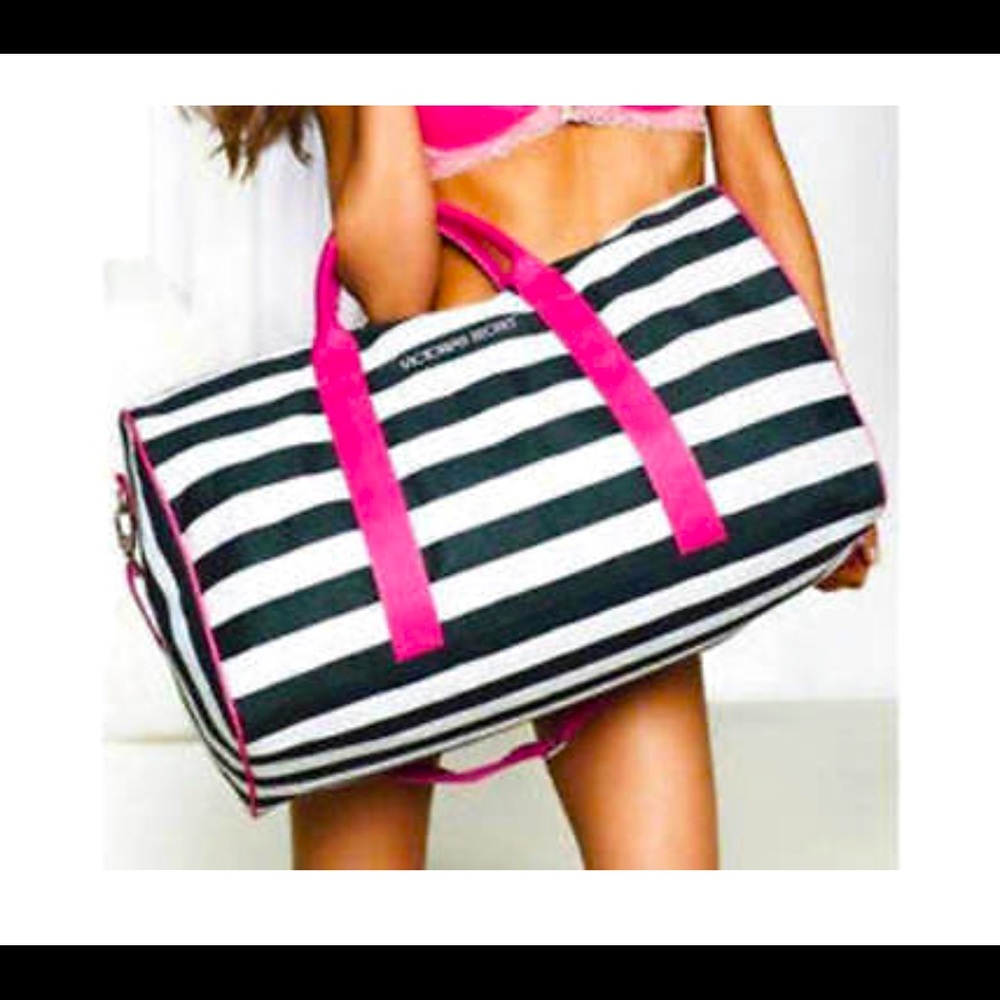 Victoria secret weekender bag